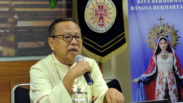Uskup Agung Jakarta Ignatius Kardinal Suharyo (Jefrie/detikcom)