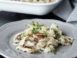 Resep Nasi : Risotto Jamur Cepat Saji