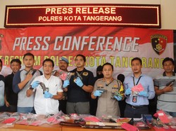 Polisi Ungkap Kasus Penjualan Senpi Ilegal di Tangerang, 1 Pria Ditangkap