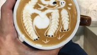 10 Kreasi Latte Art Cantik Buatan Pemenang World Latte Art Battle 2019