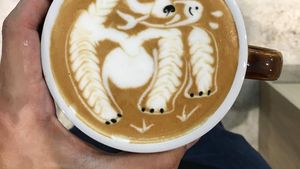 10 Kreasi Latte Art Cantik Buatan Pemenang World Latte Art Battle 2019