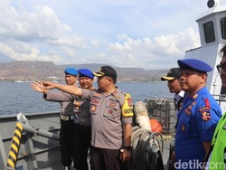 4 Kapal TNI AL dan Polisi Jaga Perairan Bali Jelang Perayaan Tahun Baru