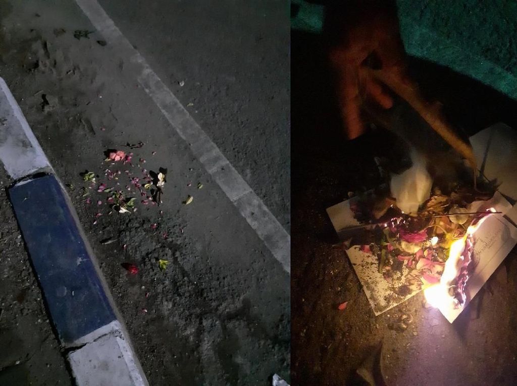 Dilempar Bunga hingga Tanah Kuburan, Warung Makan Ini Jadi Viral Dilempar Bunga hingga Tanah Kuburan, Warung Makan Ini Jadi Viral