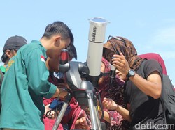 Selain Teleskop, Ini Media Pengamatan Gerhana Matahari
