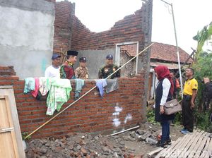 Puluhan Rumah Rusak Dampak Angin Kencang di Sidoarjo Mulai Diperbaiki