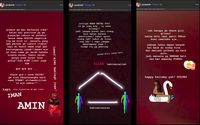 Insta Story Aura Kasih