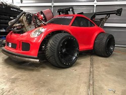 Porsche 911 GT3 ala Go-Kart Pakai Mesin KTM