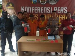 Dua Warga Lamongan Diamankan Gegara Sebuah Senpi Rakitan