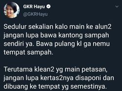 Sedulur, Putri Sultan Yogya Punya Pesan Buat yang Sedang Main ke Alun-alun