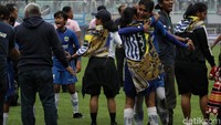 Tampak kegembiraan para pemain Persib Bandung.