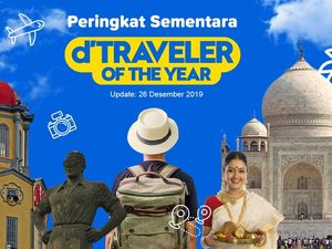 Peringkat Sementara dTraveler of The Year 2019, Ada Namamu? Peringkat Sementara dTraveler of The Year 2019, Ada Namamu?