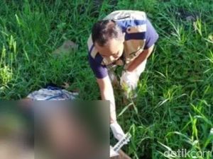 Polisi Sebar Ciri Mayat Pria dengan Leher Terlilit Tali Tambang di Tol Kebomas Polisi Sebar Ciri Mayat Pria dengan Leher Terlilit Tali Tambang di Tol Kebomas