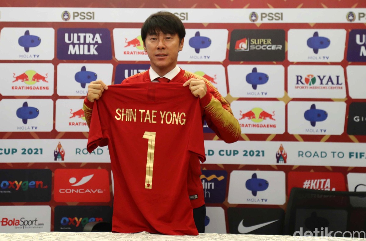 Ini daftar pelatih Timnas Indonesia di bawah Shin Tae-yong (Pradita Utama/detikSport)