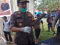 Polisi Musnahkan Ratusan Liter Miras dan Senjata Rakitan di Ampana