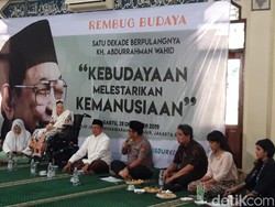 Kenang 10 Tahun Gus Dur, Sinta Nuriyah Bicara Pentingnya Majukan Kebudayaan