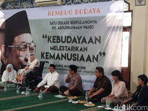 Kenang 10 Tahun Gus Dur, Sinta Nuriyah Bicara Pentingnya Majukan Kebudayaan Kenang 10 Tahun Gus Dur, Sinta Nuriyah Bicara Pentingnya Majukan Kebudayaan