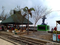 Kemunculan Hiu Tutul Masih jadi Primadona Pengunjung Pantai Bentar Probolinggo