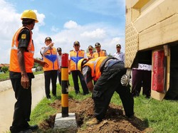 Kemenhub Perbaiki 800 Patok Lalu Lintas di Brebes