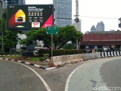 Penampakan Jalur Tusuk Sate Maut di Senopati
