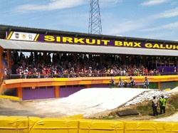 119 Pebalap Ikuti Kejuaraan BMX Super Cross di Ciamis
