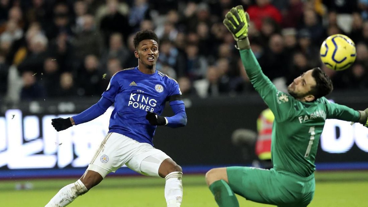 Leicester City menang 2-1 di markas West Ham United di lanjutan Liga Inggris (Foto: AP Photo/Petros Karadjias)