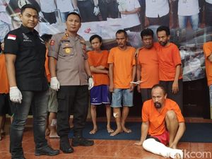 Polisi Tangkap Komplotan Begal Truk Gula di Cengkareng Jakbar