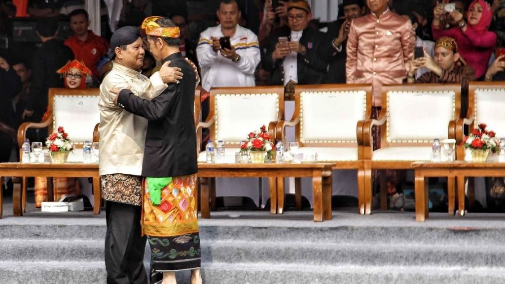 Akhir Persaingan Sengit Jokowi dan Prabowo