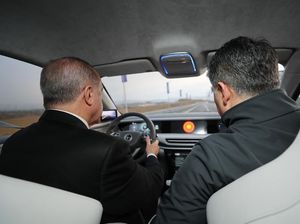 Lihat Bangganya Erdogan pada Mobil Nasional Turki