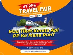 Hari Terakhir! Dapatkan Tiket Kereta Api Gratis ke Mana Saja Hari Terakhir! Dapatkan Tiket Kereta Api Gratis ke Mana Saja