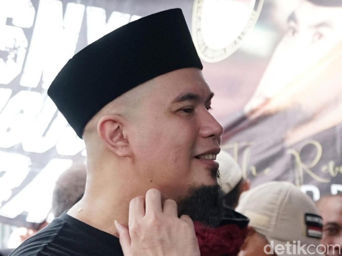 Ahmad Dhani mau membeli Persigar Garut. (Foto: Palevi S/detikFoto)