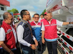 Puncak Mudik, Condro Kirono Cek Kesiapan BBM di Merak