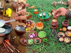 Keren! Pasangan Ini Jago Masak Makanan India Serba Mungil