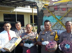 Jelang Tahun Baru, Polres Indramayu Sita 6,4 Juta Butir Petasan