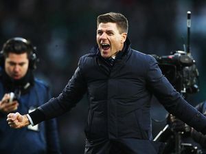 Selebrasi Gila Gerrard Usai Rangers Menangi Old Firm Derby
