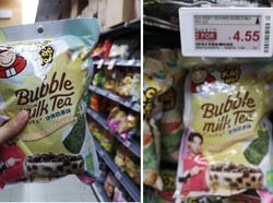 Kriuk! Setelah Milk Tea Kini Ada Keripik Rumput Laut Rasa Bubble Tea