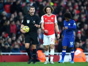 Aksi Brutal David Luiz, Lepas Tendangan Kungfu ke Kante