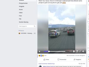 Nyalakan Sirine di Bromo, Konvoi Pajero Sport Dicemooh Netizen