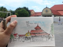 Liburan Sambil Sketching, Bisa Dong