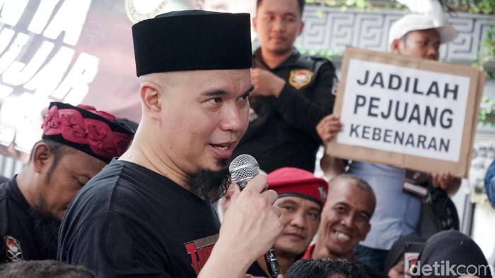 Ahmad Dhani (Palevi S/detikFoto)