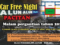 Mau Tahun Baruan di Pacitan, Warga Diimbau Hindari Titik Ini