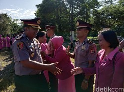 111 Polisi di Mimika Papua Naik Pangkat Jelang Siaga 1 Malam Tahun Baru