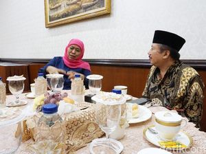 Bambang DH Tegaskan Tak Bicara Soal Pilwali dengan Khofifah, Ini Pembahasannya