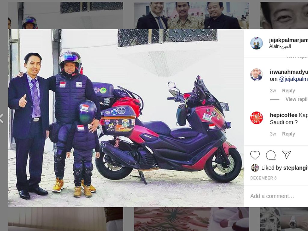 Ini Spesifikasi Yamaha Nmax yang Dibawa Turing Indonesia-Mekkah Ini Spesifikasi Yamaha Nmax yang Dibawa Turing Indonesia-Mekkah