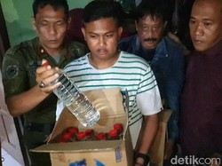 Razia Miras Jelang Tahun Baru di Mojokerto, 108 Liter Arak Disita