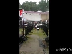 Hujan Angin, Panggung Pasha Ungu di Magelang Ambruk Sore Tadi