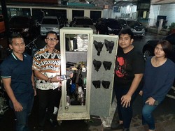 Dibongkar, Isi Brankas Koboi Lamborghini: Granat-Senjata Laras Panjang