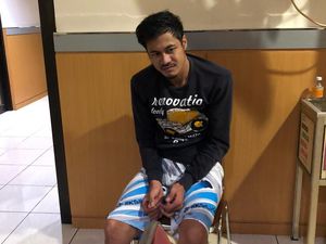 Dor! Dor! Polisi Tembak Kaki Kanan Kiri Kurir Sabu 35 gr di Makassar