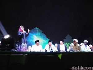 Malam Tahun Baru, Warga dan Bupati Bogor Zikir Bersama