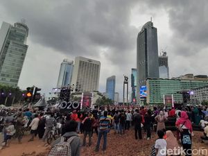 Ada Car Free Night di Jl Thamrin, Ini Lokasi Kantong Parkir