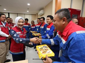Tahun Baru, Dirut Pertamina Sapa Satgas Nataru Ingatkan Keselamatan